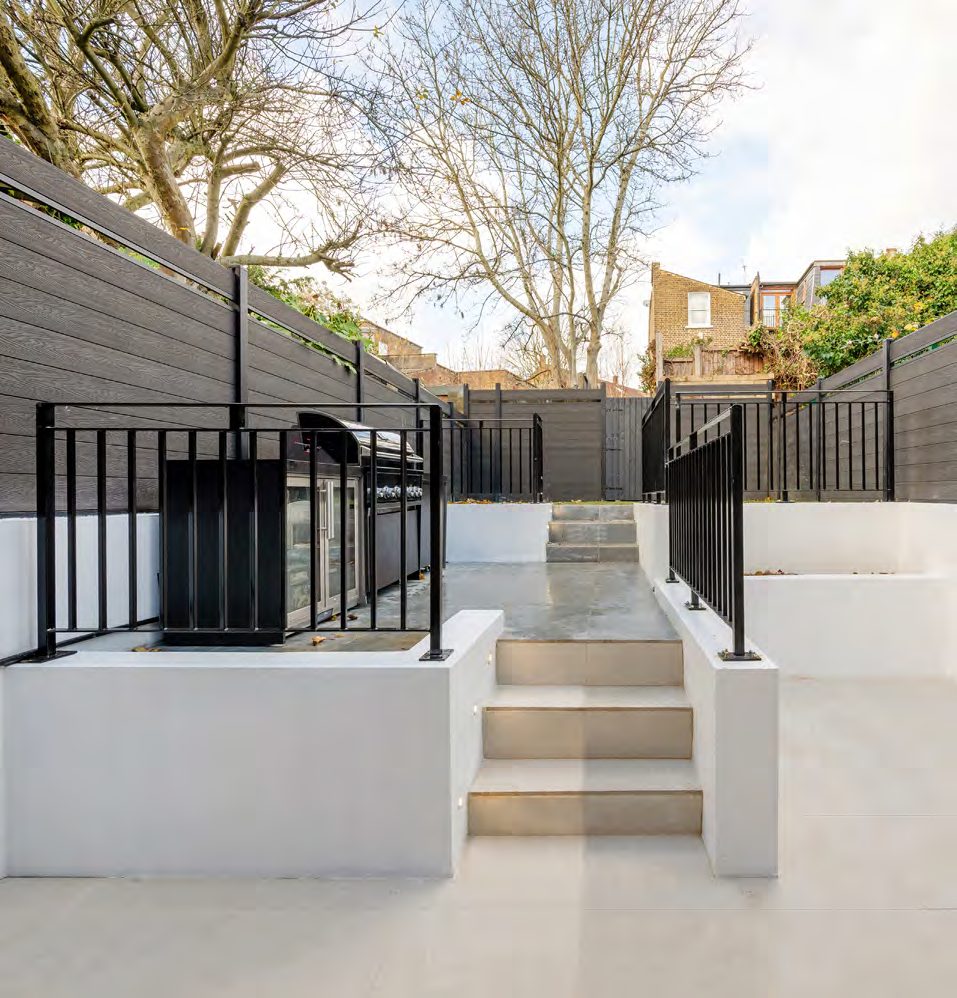 Achilles Road — Rear terrace